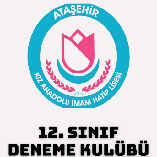 ATAŞEHİR KIZ ANADOLU İHL. - 12. SINIF DENEME KULÜBÜ